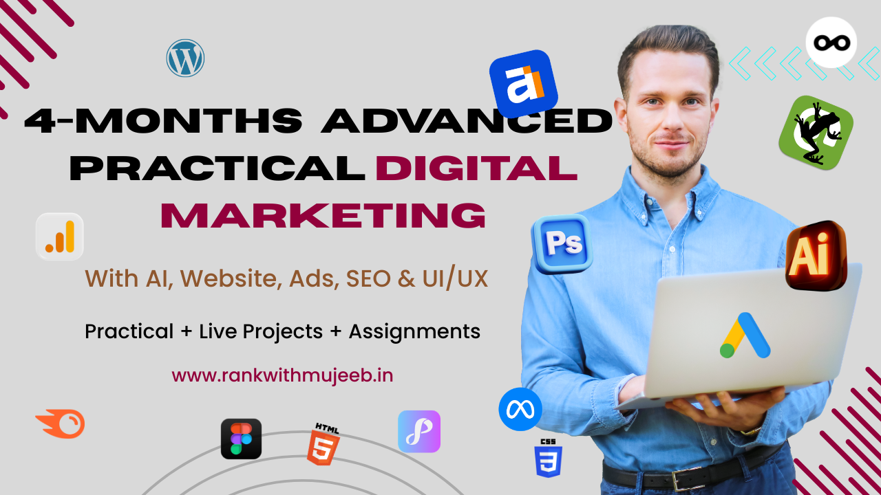 Protected: 4 Months Digital Marketing Practical Course